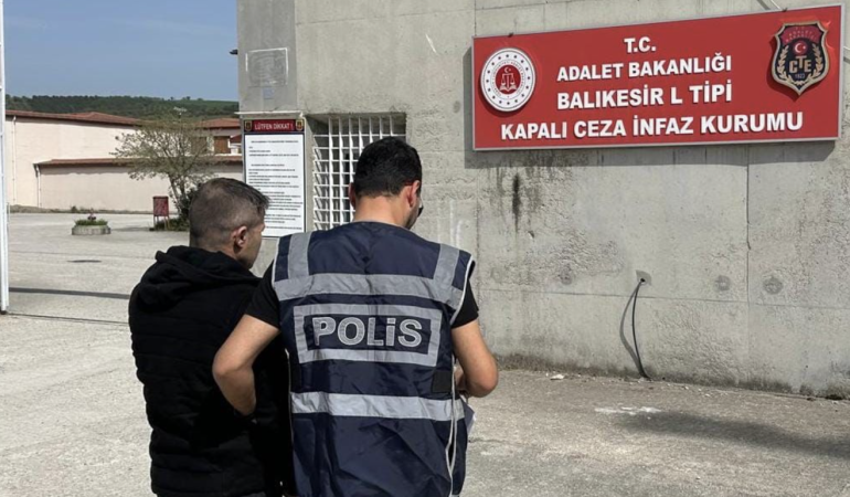 Balıkesir’de 18 Yıl Hapis Cezası Bulunan Hükümlü Yakalandı
