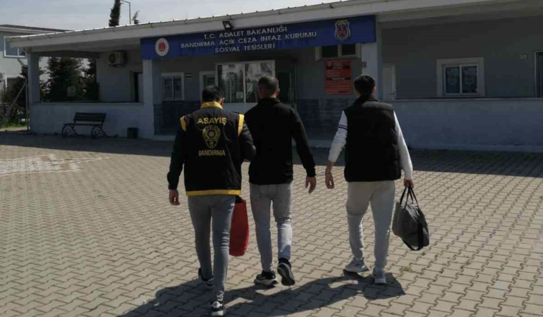 Balıkesir’de hapis cezası bulunan 29 şahıs yakalandı!