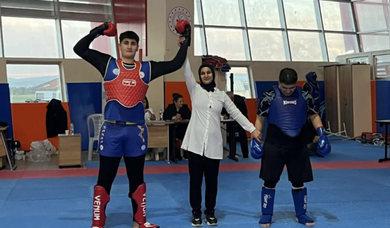 Wushu’da İl Birinciliği Başarısı