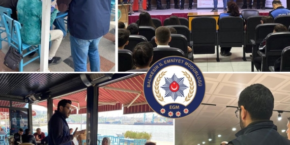 Balıkesir’de 550 kişiye narkotik farkındalık eğitimi verildi
