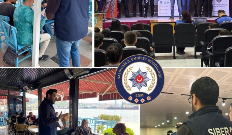 Balıkesir’de 550 kişiye narkotik farkındalık eğitimi verildi