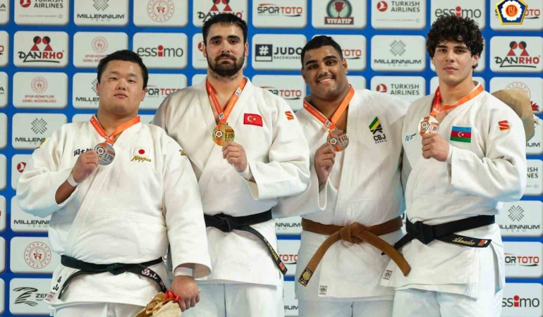 Judoda Recep Ergün Avrupa şampiyonu