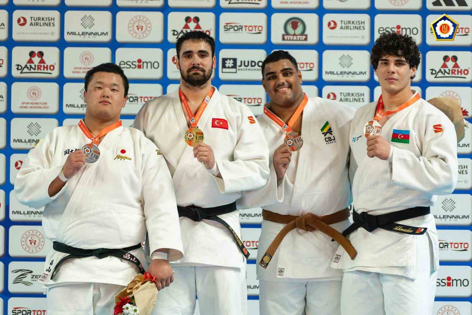 JUDODA RECEP ERGÜN AVRUPA ŞAMPİYONU