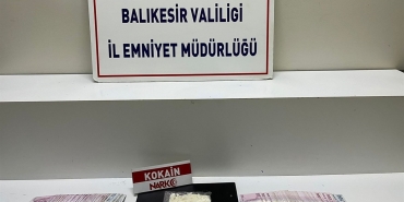BALIKESİR'DE UYUŞTURUCU OPERASYONUNDA 1 TUTUKLAMA