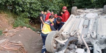 SUSURLUK’TA TRAFİK KAZASI: 1 YARALI