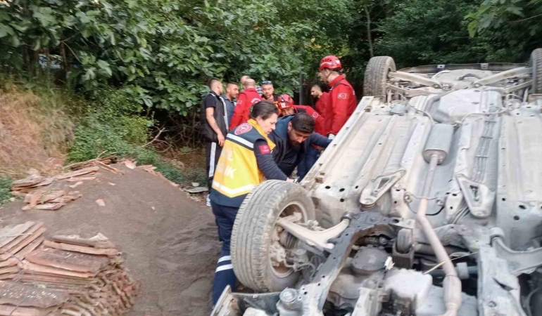 Susurluk’ta trafik kazası: 1 yaralı