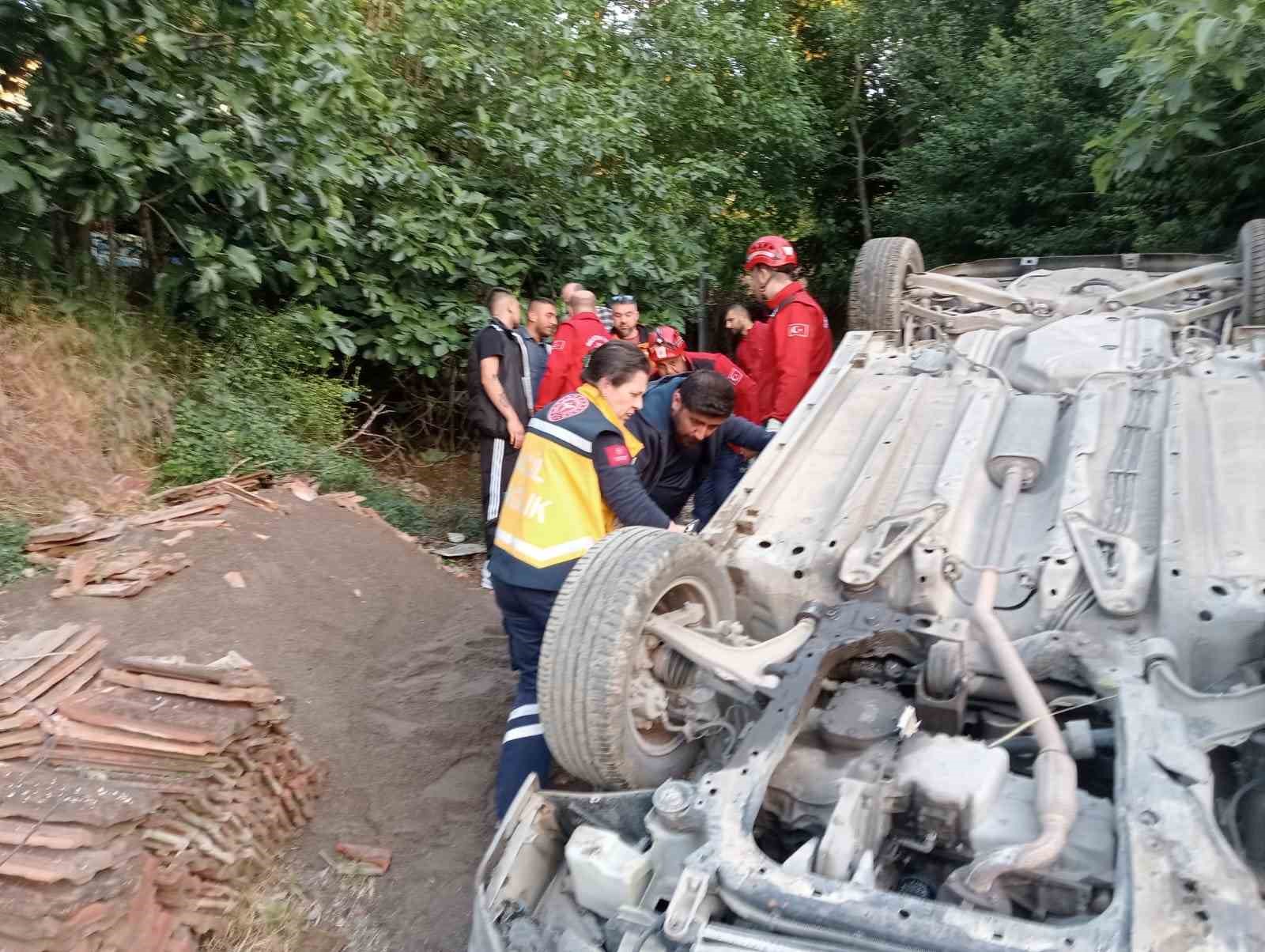 SUSURLUK’TA TRAFİK KAZASI: 1 YARALI