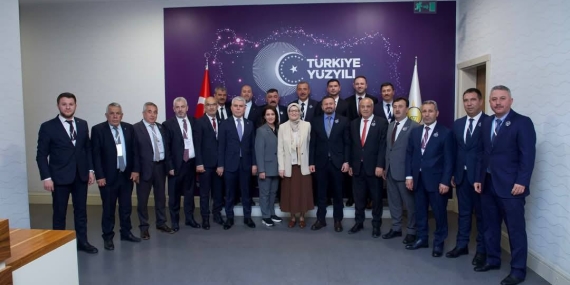 AK Parti Balıkesir teşkilatları Genel Merkez’de bir araya geldi