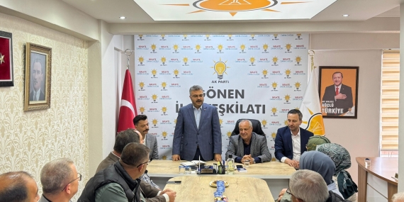 AK Parti Gönen Teşkilatında İstişare ve Değerlendirme Toplantısı