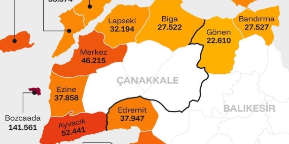 Güney Marmara’da satılık konut fiyatları açıklandı