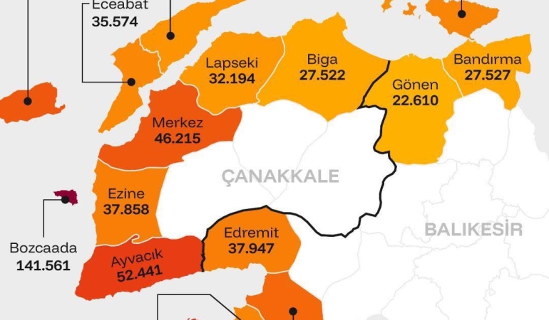 Güney Marmara’da satılık konut fiyatları açıklandı