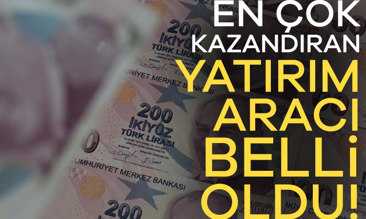 Haftanın en çok kazandıran yatırım aracı belli oldu!