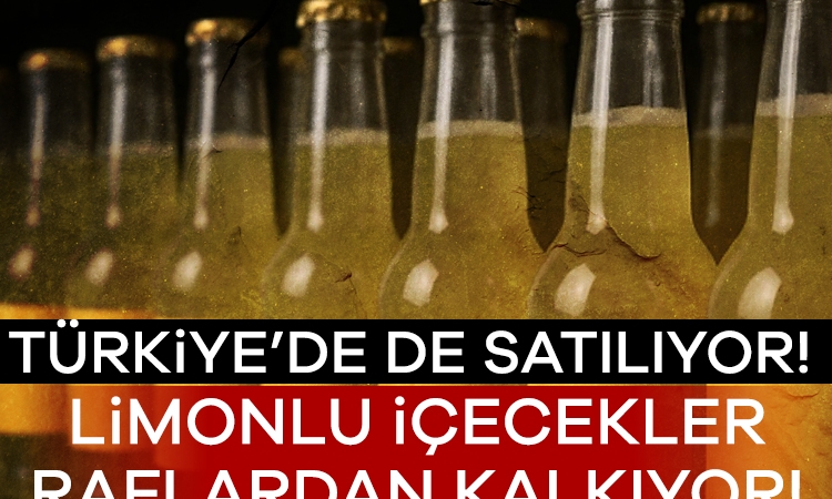 Türkiye’de de satılıyor! Limonlu içecekler raflardan kalkıyor!