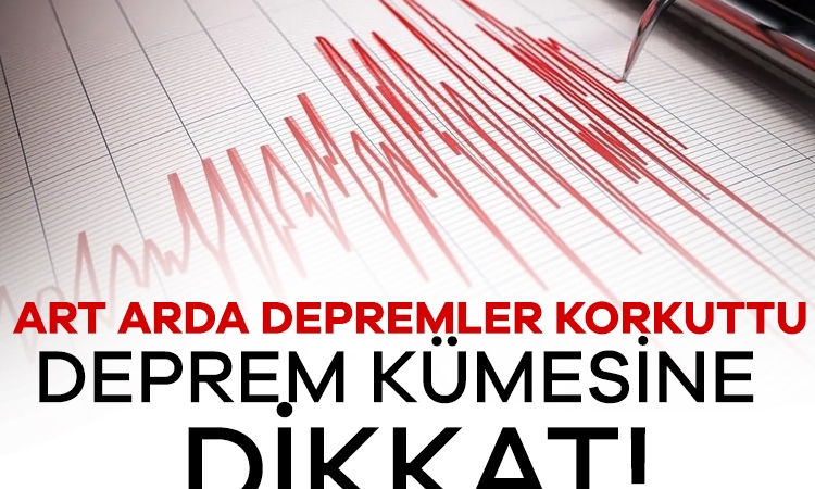 Akdeniz depremi sonrası açıklama! Ege deprem kümesine dikkat!