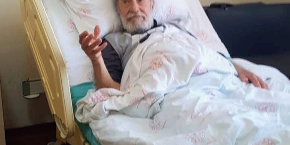 Yeşilçam efsanesi Ahmet Mekin hastaneye kaldırıldı