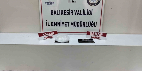 Balıkesir’de uyuşturucu operasyonu: 2 kişi tutuklandı