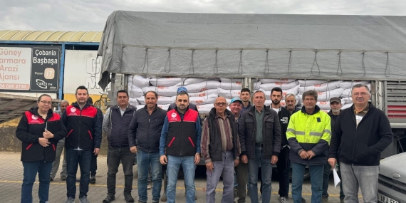 Gönen’de çeltik üreticilerine hibe destekli tohum dağıtımı yapıldı