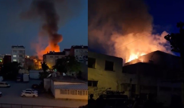 Alevler geceyi aydınlattı… Yangında 1 kişi hayatını kaybetti