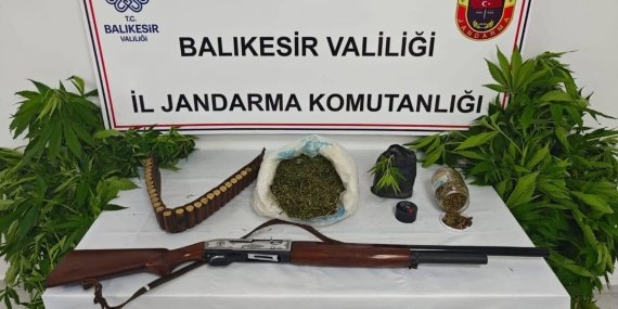 Balıkesir’de uyuşturucu operasyonu