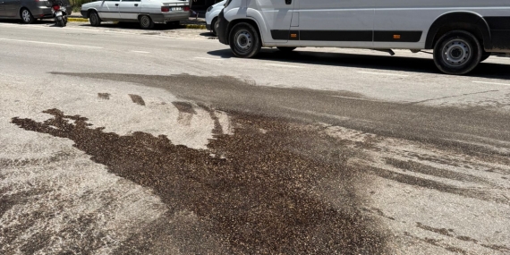 Balıkesir’de bir motosiklet sürücüsü yaralandı