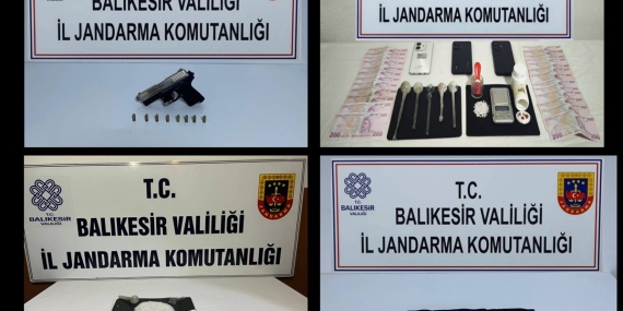 Balıkesir’de Uyuşturucu Operasyonu: 3 Tutuklama