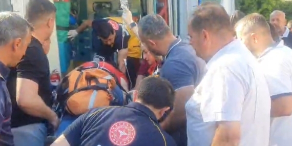 Asmaları temizlerken kuyuya düştü, itfaiye ekipleri seferber oldu