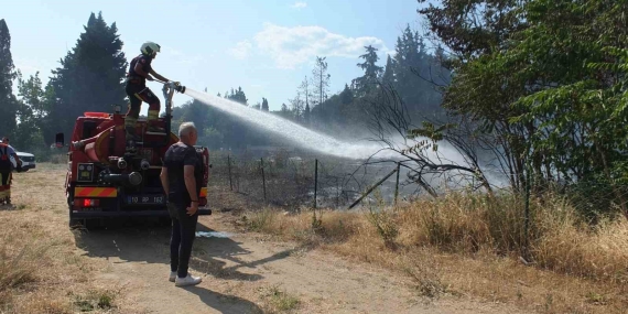 Balıkesir’de ot yangınları bitmiyor