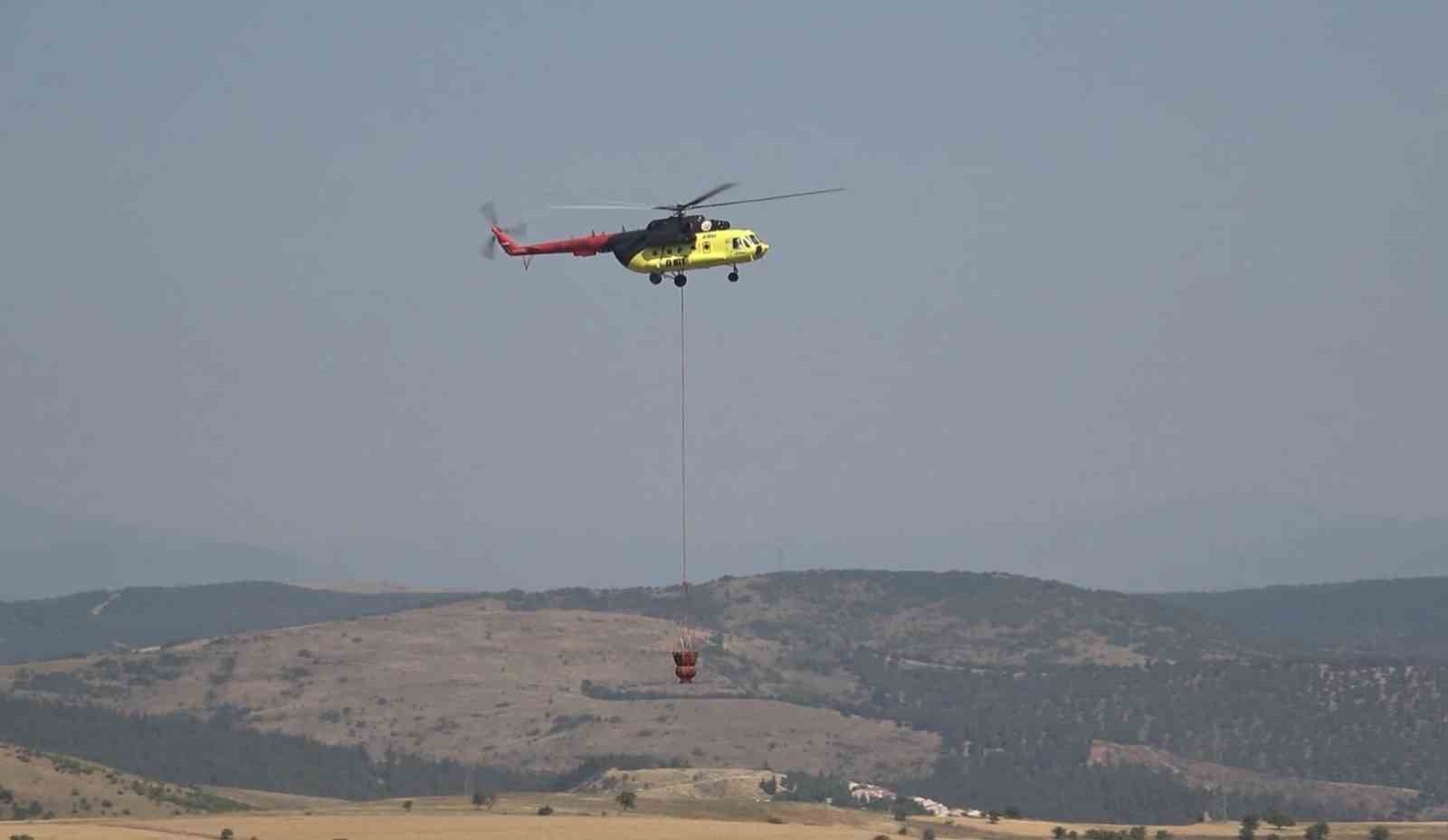 BALIKESİR'DE ORMAN YANGINI