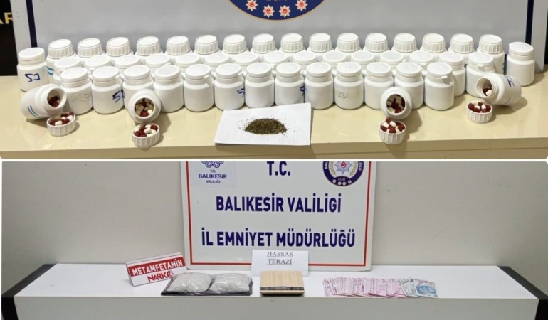Balıkesir’de zehir tacirlerine geçit yok