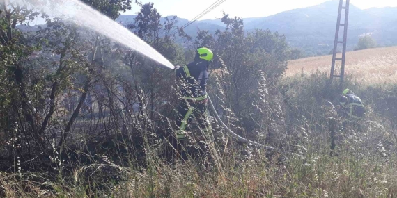 Balıkesir İtfaiyesi 9 günde 730 yangına müdahale etti