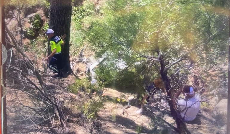 Balıkesir’de araç dere yatağına uçtu: 1 ölü