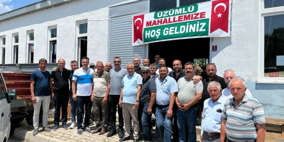Zekeriyya Dağlı Üzümlü Mahallesi’ndeki Köy Hayrına Katıldı