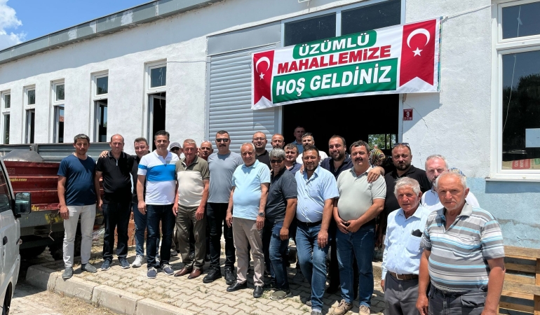 Zekeriyya Dağlı Üzümlü Mahallesi’ndeki Köy Hayrına Katıldı