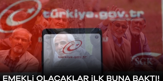Emekli olacaklar ilk buna baktı! SGK’dan e-devlette yeni hizmet