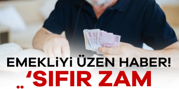 Emekliyi üzen haber! ‘Sıfır zam söz konusu olur!’