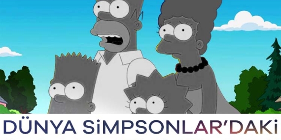 Dünya Simpsonslar’daki o sahneyi izledi