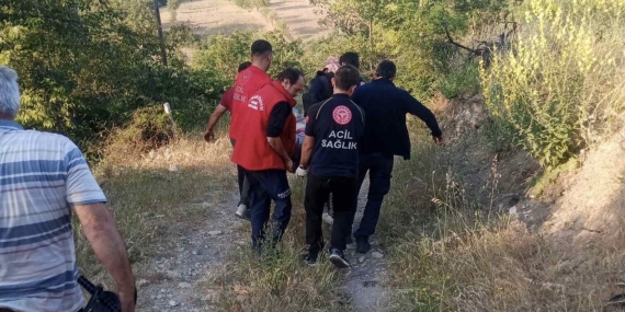 Balıkesir’de traktör devrildi; 1 yaralı