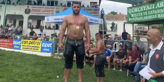 Gönenli Pehlivan Mecit Bıçak Başarılarıyla Dikkat Çekiyor
