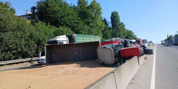 Susurluk’ta trafik kazası: 3 kişi yaralandı