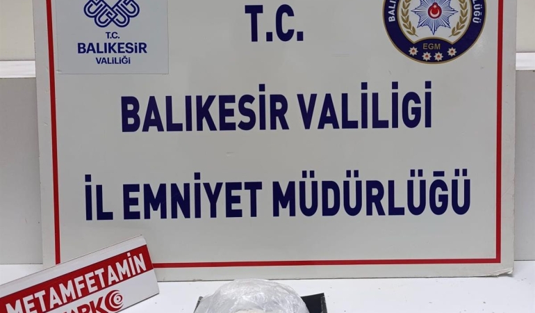 Balıkesir’de uyuşturucu operasyonu: 2 tutuklama