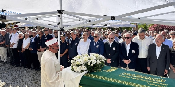 BAGFAŞ kurucusu Recep Gencer Bandırma’da son yolculuğuna uğurlandı