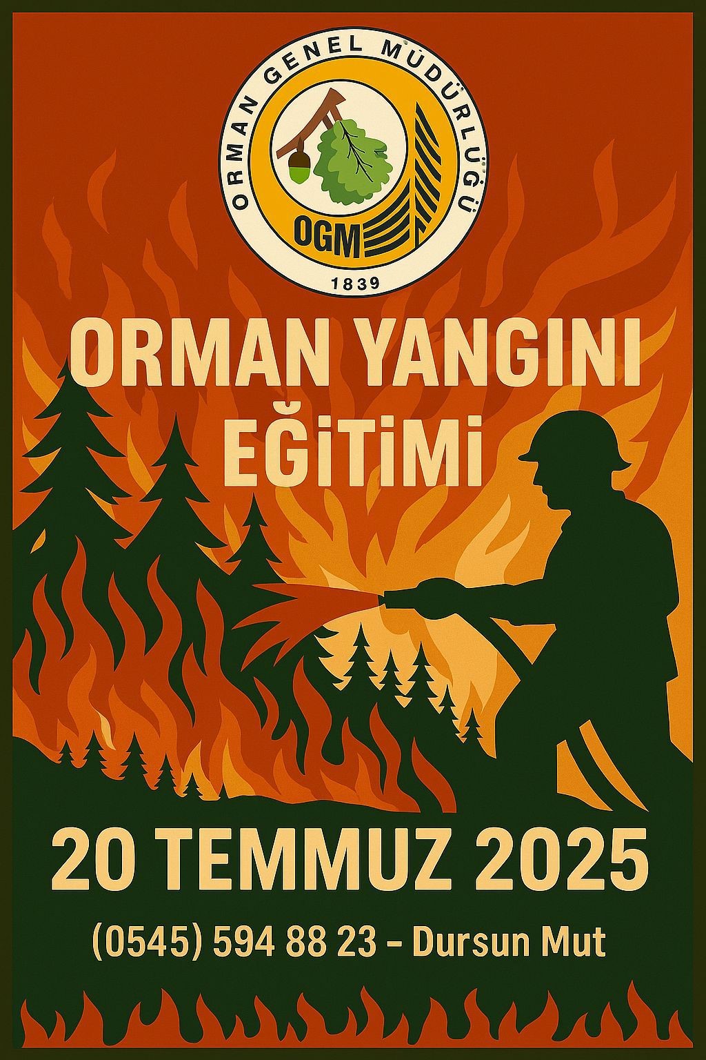 ALTIEYLÜL HEM’DEN VATANDAŞLARA ORMAN YANGINLARIYLA MÜCADELE EĞİTİMİ