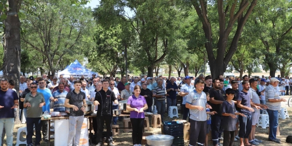Gönen’in Sarıköy Mahallesi’nde yağmur duası yapıldı