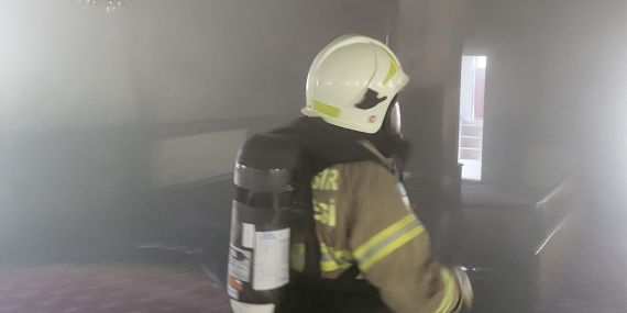 Manyas’ta cami yangını ekipler tarafından söndürüldü