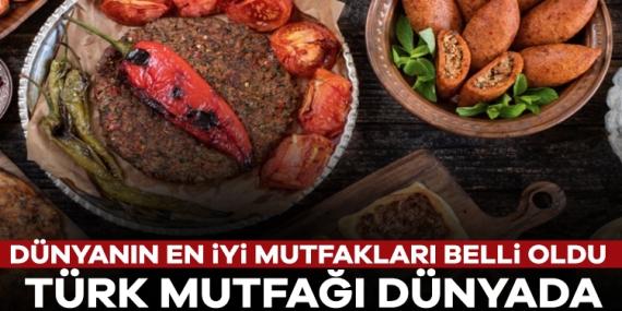 Dünyanın en iyi mutfakları belli oldu: Türk mutfağı dünyada hangi sırada?