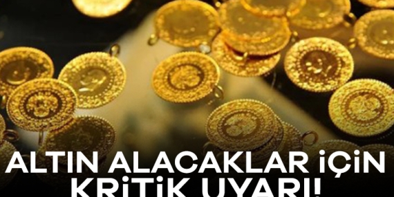 Altın alacaklar için kritik uyarı! Çarşamba gününe dikkat!