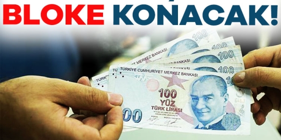 Emekli maaşlarına bloke konacak!