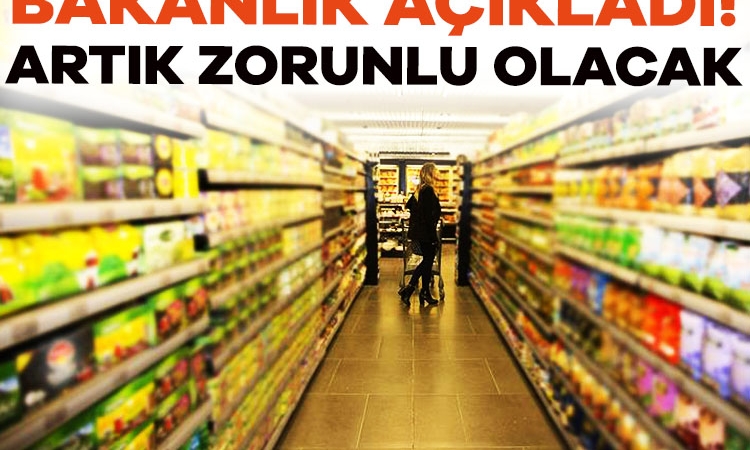 Bakanlık açıkladı! Artık zorunlu olacak…