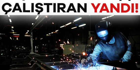 Kaçak yabancı işçi çalıştıran yandı!
