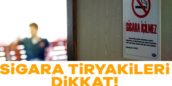 Sigara tiryakileri dikkat! İçen de içtiren de yandı…